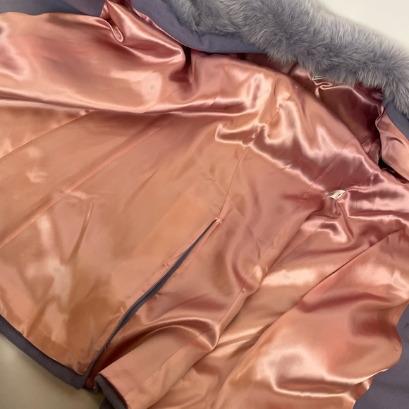 Vintage 60s Pastel Purple Genuine Fur Coat - Picture 7 of 7